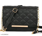 Sling bag stylish design fence imbordered sling bag