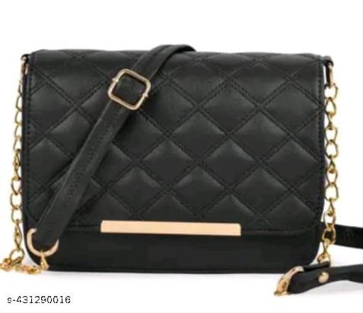 Sling bag stylish design fence imbordered sling bag