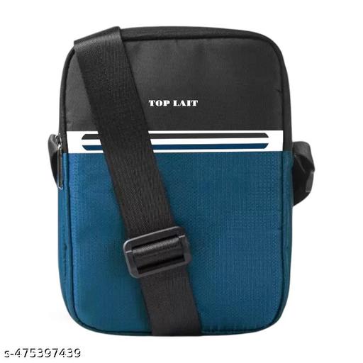 trendy black tile sling bags for Men and Sling Cross Body Travel bag for women shoulder said bag