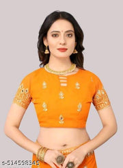 EMBROIDERY MIRROR SAREE