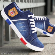 Men's Denim Casual Sneakers Jeans Shoes Sneakers For Men sneakers for men boots for men casual shoes for men denim shoes shoes for boys styles men shoes denim shoes new shoes for men sneakers design shoes for men fashion shoes for men Loafer