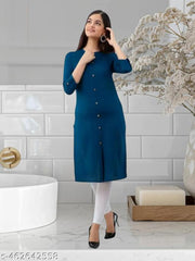 trendy fashionable pocket kurti for Girl@Women