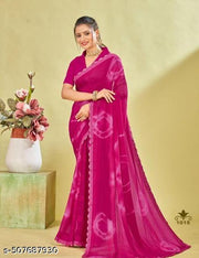 Georgette Printed Saree