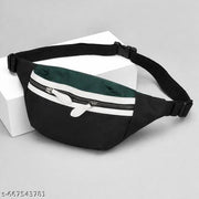 Waist Bag for Men Adjustable Strap | Boys Waist Bag Multipurpose Fanny Pack for Travel Hiking, Cycling, Casual Wear