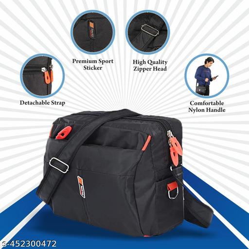 Cross body Sling Bags || Stylish Shoulder Men & Women Cross Body Bag || Office Business Messenger Bag Water Resistant for Men and Women || (Pack Of 1)