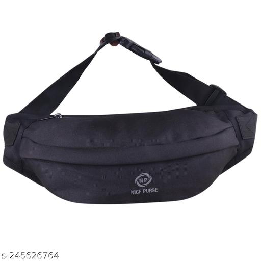 Znw-Enterprise-Waist-Bag-For-Men & Women-Polyester-3 Zipper Closure-Adjustable  Standard Straps-Stylish waist bag fashionable trendy It is extremely affordable and worth the value