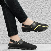 ROZALWO Casual Clogs | Sneaker Shoes for Men's | blue casual sneaker sandal | party sandal for men's | coloured casual sandal | chunky sandal for men's | college sandal for boys