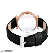 PG CREATION - Classy Analogue  Leather strap Causal Girls Women watches