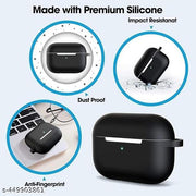 Stylish BT Wireless Earbuds Bluetooth Headphones TWS With Silicone Case Cover Best Quality Case Wireless Bluetooth