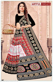 Pure cotton Sambalpuri printed saree pasapalli ikat