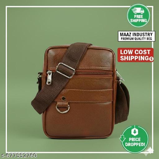 Stylish & Compact Men's Sling Bag with Adjustable Strap