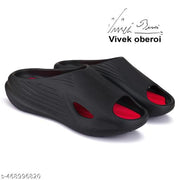 Bersache  Lightweight Stylish  Slipper  With High Quality Sole For Men (Red-6147)