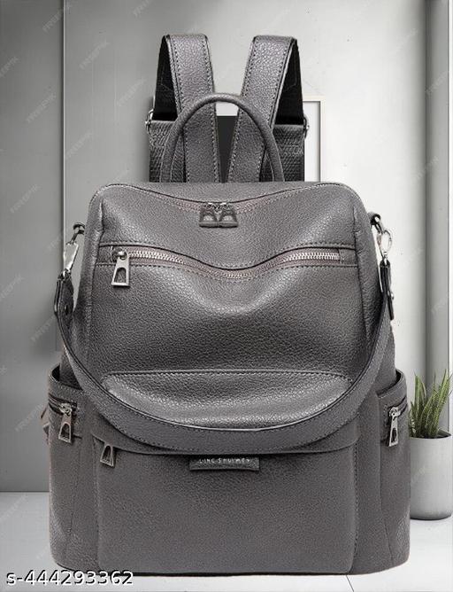 Bohobuzz Backpack Purse for Women Convertible Travel Vintage PU Leather Bag(Backpack,bag,backpack for women women bag fashion,stylish)