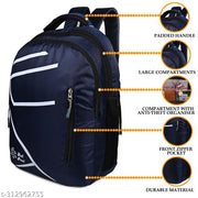 aul poul navy blue laptop bag for boys and girls casual bag