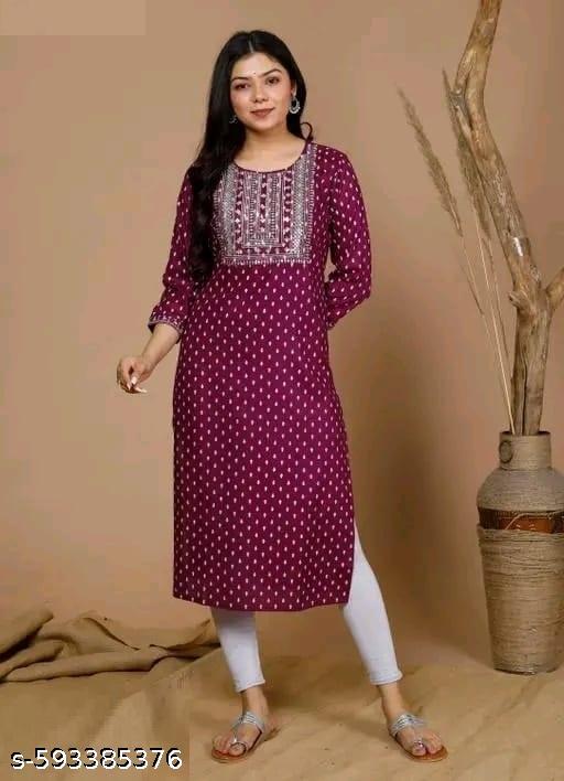 Purple Kurti