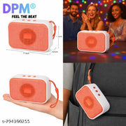 DPM Portable Bluetooth Speaker with LED Light & Deep Bass Sound