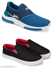 Free Kicks Combo Of 2 Stylish Shoes For Men