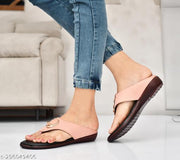 Trendy Beautiful Women Flats | Comfortable Daily Use Ladies Chappal (Pack of 1)