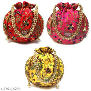 Foxtree Trendy Latest Women's Designer Potli Bag