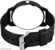 Branded Analog Dial Pu Belt Unisex Boy's & Men's Watch
