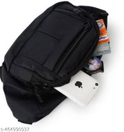 Stylish and Affordable Zerrish Waist Bags: Perfect for Men, Women, Travel, and Everyday Use in Black