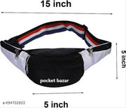 Waist Bag for Travel & Outdoor Use | 5 Zipper | Men & Women