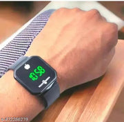 Trendy Design Stylish BlacK Colour  Touch Screen LED Light Watch for boys & girls