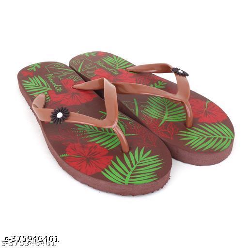 Phonolite Women's Slipper Collection: Unparalleled and Stylish fancy Hawaii 01 Slippers for women/ women slippers ladies / women slipper/ slipper for women/ slipper/ slippers/ chappal Multicolor Printed Thong Flip-flops For Women & GIRLS