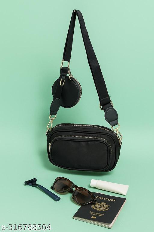 Stylish parachute camera design sling bag