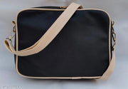 New stylish Sling bags cream handal black T