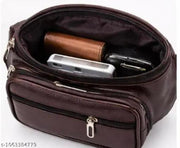 Men’s Premium Multi-Pocket Waist Bag | Crossbody Belt Bag | Travel & Daily Use