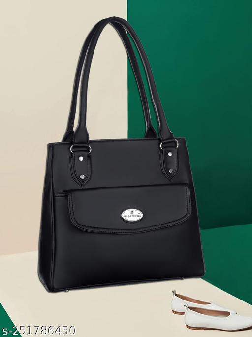 Aljazeera Premium Stylish Trendy Casual Formal Office Shoulder & Handheld Tote Bag for Women and Girls