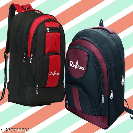 Unisex 35L backpack Bag Combo Pack of 2 For Mens/Women for Office/Travelling/Casual usage