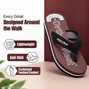 Ortho + Rest Women Soft Comfortable Orthopedic Doctor Joy Slipper (Maroon)