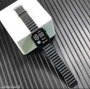 Trending Men Women and Boy Girls Waterproof Kids LED ultra band Wrist watch