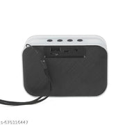 Portable Bluetooth Speaker with Powerful Bass | Wireless Music Speaker with Deep Sound, Compact Design & Carry Strap