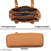 Tan Stylish ladies purse bag for daily Use. purse for women,women purse,handbags for women and girls,Shoulder Pu-Leather Handbags for Women's