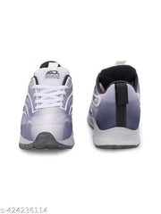 AADI Men's Grey Comfortable Lightweight Outdoor Lace Up Classy Gym , Running , Walking Casual Sport Shoes