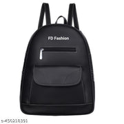 Trendy Premium  water proof 20L  Black  Backpack for women I college backpack I picnic backpack I travel backpack I ladies backpack I girls backpack I backpack for  girls I trendy backpack I laptop backpack I