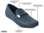 Ajanta Teal Washable Shoe for Men FK0075