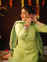 embroidered cotton kurti pant dupatta set||embroidered cotton kurta pant dupatta set||women kurti set||cotton kurti pant set||festive wear kurti set