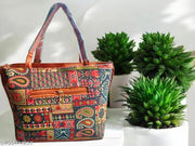 Combo set of Ethnic Patchwork Handbag Combo Set for Women – Stylish & Trendy Multi-Purpose Tote & Sling Bag