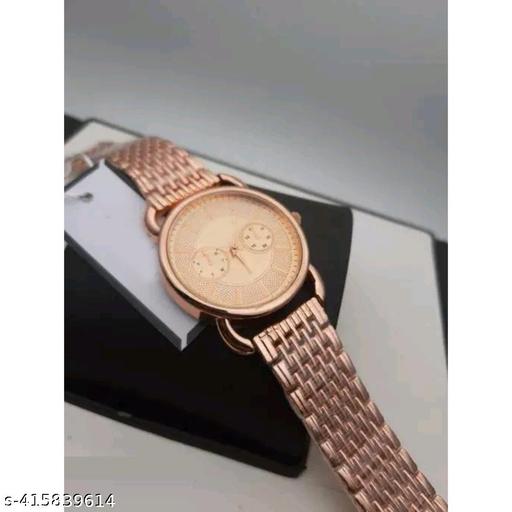 Bolun Rose Gold Women Wrist Watch