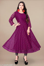Classic Net Gown For Women And Girls
