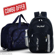 35 L Casual Waterproof 1Backpack + 1 duffel bags for Men Women Boys Girls/Office School College Teens & Students
