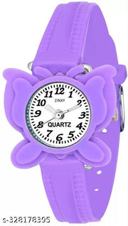 Trending11 Belt Butterfly Inter Changeable Belt and Dial Multicolor Watch for Girls