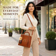 AROY Pu Leather Handbag For Women's
