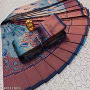 Banarasi Silk Jacquard Saree blouse