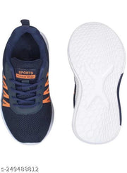 Lace Running Shoes For Boys -girl  (blue)