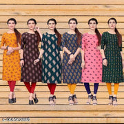 Polyster/Crepe fabric-Sensational Kurtis